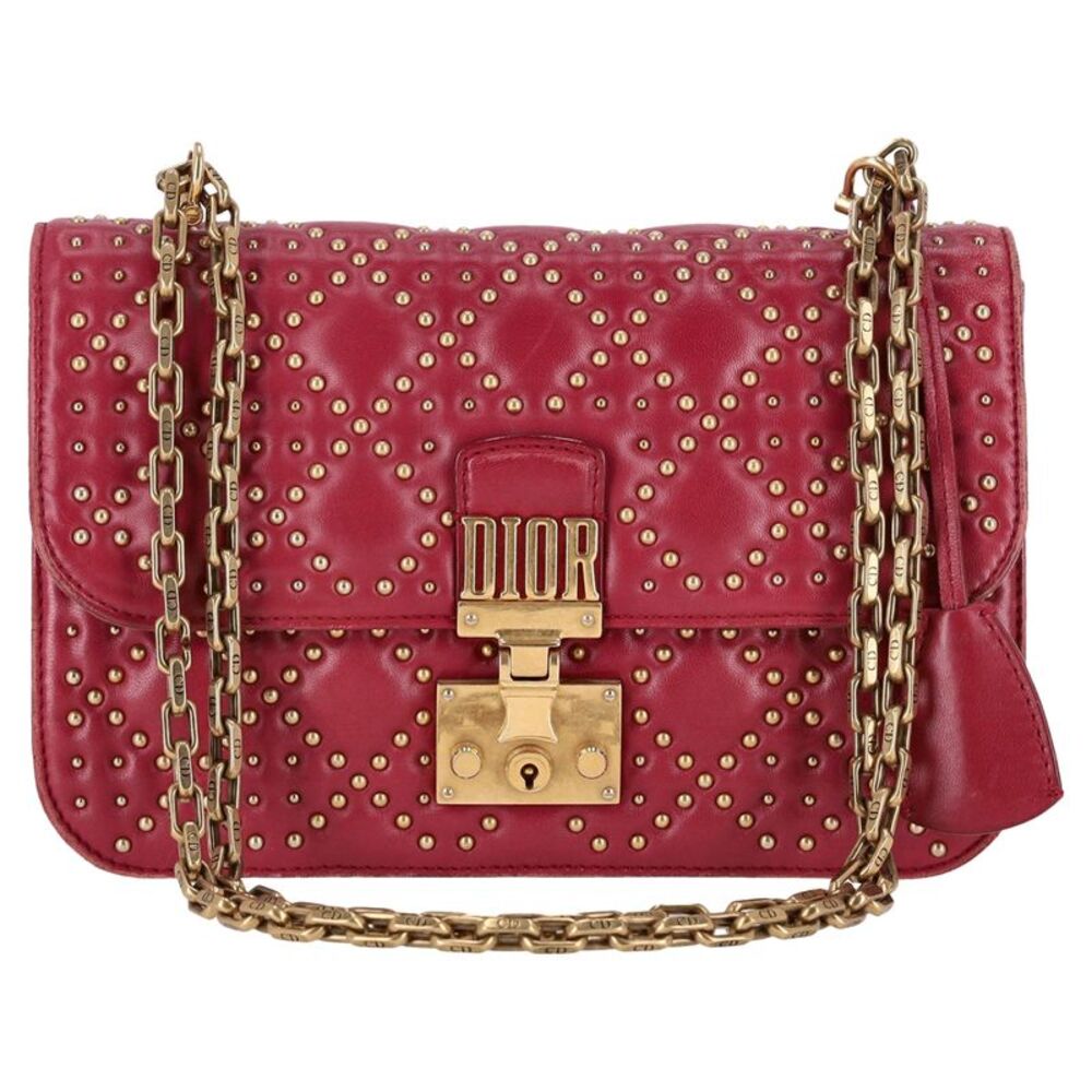 Christian Dior Cannage Dioraddict Large Studded Bag